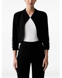 Joseph Ribkoff - Button-Cuff Cropped Jacket - Lyst