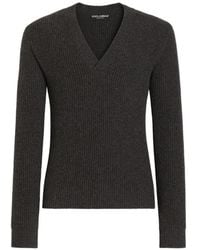 Dolce & Gabbana - Pull En Laine Vierge - Lyst