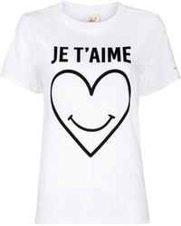 Cinq À Sept - Smiling Heart T-Shirt - Lyst