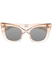 Saint Laurent - Sl 552 Cat-Eye Sunglasses - Lyst
