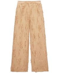 MSGM - Pantalon Destroyed - Lyst