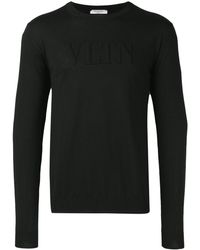 Valentino Garavani - Sweatshirt mit VLTN-Prägung - Lyst