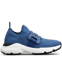 Tod's - Logo-Patch Low-Top Sneakers - Lyst