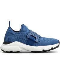 Tod's - Logo-Patch Low-Top Sneakers - Lyst