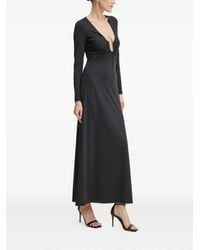 Bardot - Abito Lungo Con Apertura A Goccia Sul Retro - Lyst