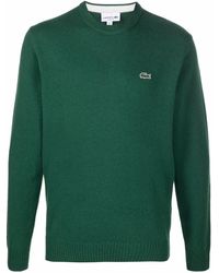 Lacoste - Logo Embroidered Jumper - Lyst