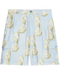 Givenchy - Shorts Met Citroen-Print - Lyst
