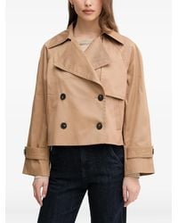 Benetton - Button Double Breasted Jacket - Lyst