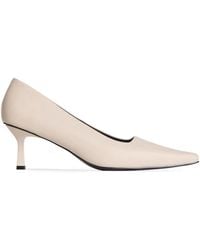 12 STOREEZ - 60Mm Leather Pumps - Lyst