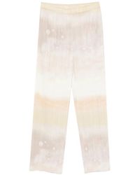 Pleats Please Issey Miyake - Pleated Trousers - Lyst