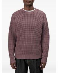 DRYKORN - Neelio Waffle-Knit Crew-Neck Sweater - Lyst
