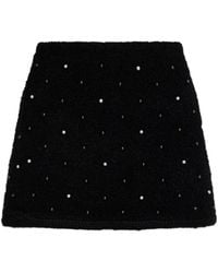 FRAME - Mini-Rok Verfraaid Met Parel - Lyst
