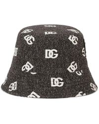 Dolce & Gabbana - Sombrero de pescador con logo estampado - Lyst
