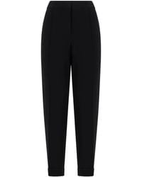 Moschino - High-Waisted Tailored Trousers - Lyst