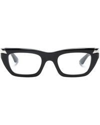 Alexander McQueen - スクエア眼鏡フレーム - Lyst