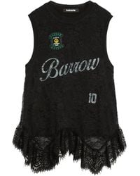 Barrow - Tanktop Met Kanten Patroon - Lyst