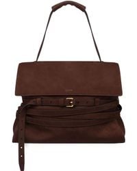 Moschino - Sac Porté Épaule Tie Me Médium - Lyst