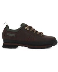 Timberland - Low Euro Hiker Logo-Plaque Boots - Lyst