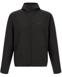 BOSS - Logo-Detail Hooded Jacket - Lyst