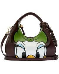 Ganni - X Disney Leather Tote Bag - Lyst