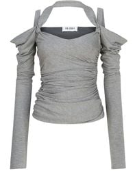 The Attico - オフショルダー トップ - Lyst