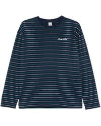Sporty & Rich - Striped-Pattern Long-Sleeve T-Shirt - Lyst