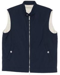 Eleventy - Zip-Up Gilet - Lyst