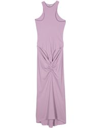 ALESSANDRO VIGILANTE - Fine-ribbed Maxi Dress - Lyst