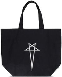 Rick Owens - X Champion Graphic-Print Canvas Tote Bag - Lyst