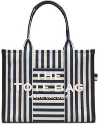 Marc Jacobs - The Large Stripe Canvas Tote Bag - Lyst