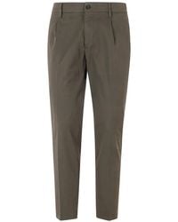 BE ABLE - Pleated Tapered-Leg Trousers - Lyst