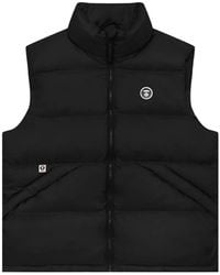 Aape By A Bathing Ape - Gesteppte Apenow Jacke Mit Logo-Patch - Lyst