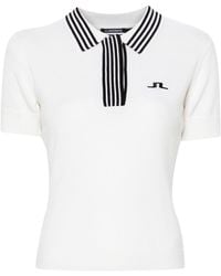 J.Lindeberg - Lucie Fine-knit Polo Shirt - Lyst