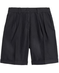 Aspesi - Shorts Con Pinzas - Lyst
