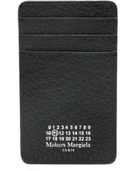 Maison Margiela - Four Stitch-print Leather Cardholder - Lyst