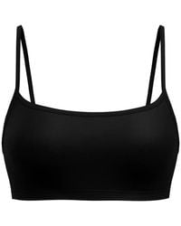 CALIDA - Square-Neck Spaghetti-Strap Bra - Lyst