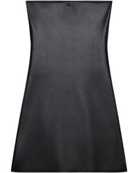 Courreges - Strapless Short Dress - Lyst