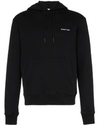 Off-White c/o Virgil Abloh Kapuzenpullover mit Logo-Print - Schwarz