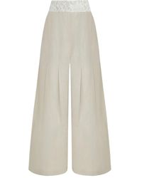 Lethicia Bronstein - レースインサート パンツ - Lyst