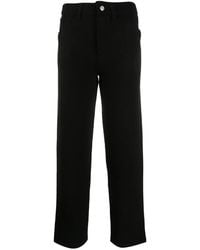 Barrie - High-Rise Straight-Leg Trousers - Lyst