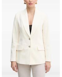 Morgan - Buttoned Blazer - Lyst