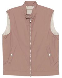 Eleventy - Zip Pocket Gilet - Lyst