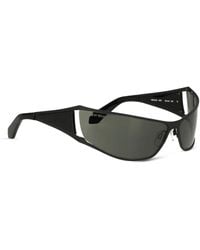 Off-White c/o Virgil Abloh - Sonnenbrille mit Shield-Gestell - Lyst