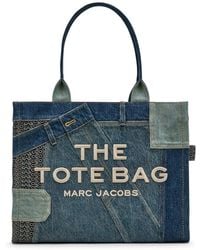 Marc Jacobs - The Large Deconstructed Denim Tote Bag - Lyst
