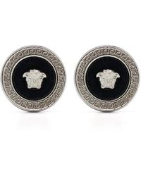 Versace - Orecchini A Bottone Medusa - Lyst