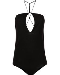 Bottega Veneta Low-back Bodysuit - Brown