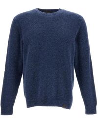 Zanone - Crew-Neck Bouclé Sweater - Lyst