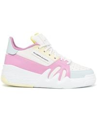 Giuseppe Zanotti - Baskets Talon À Design Colour Block - Lyst
