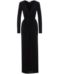 ELEH - Ruched Maxi Dress - Lyst