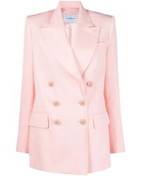 CASABLANCA - Double-Breasted Blazer - Lyst